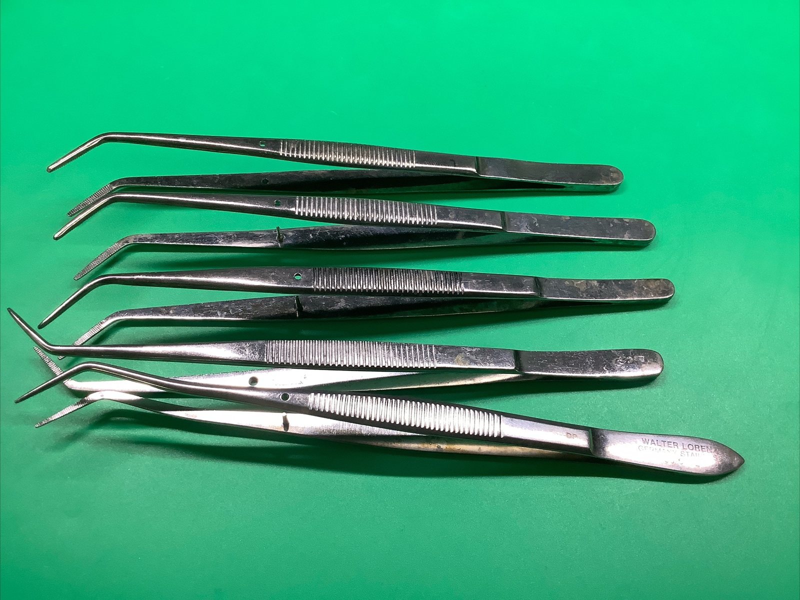 Lot of 5 Walter Lorenz & Unbranded Dental Extracting Forceps
