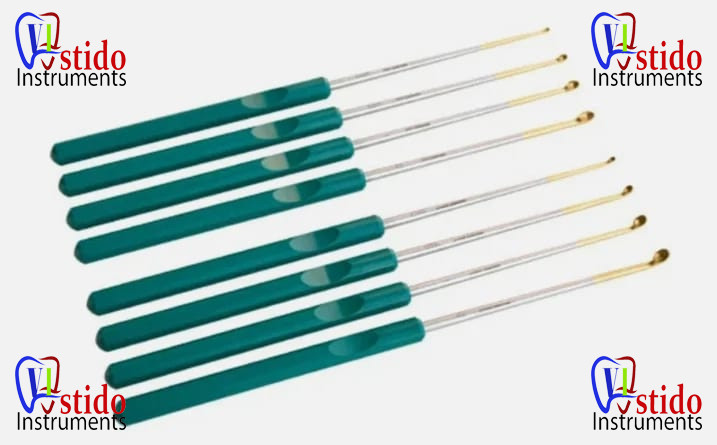 New Micro Spine Bone Curettes Set Of 8 PCs Surgical Orthopedic Instruments