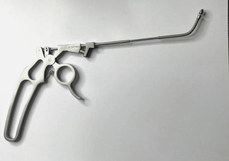 HOSEMANN KARL STORZ 651503 Frontal Sinus Nasal Recess Punch Circular Cutting 8″