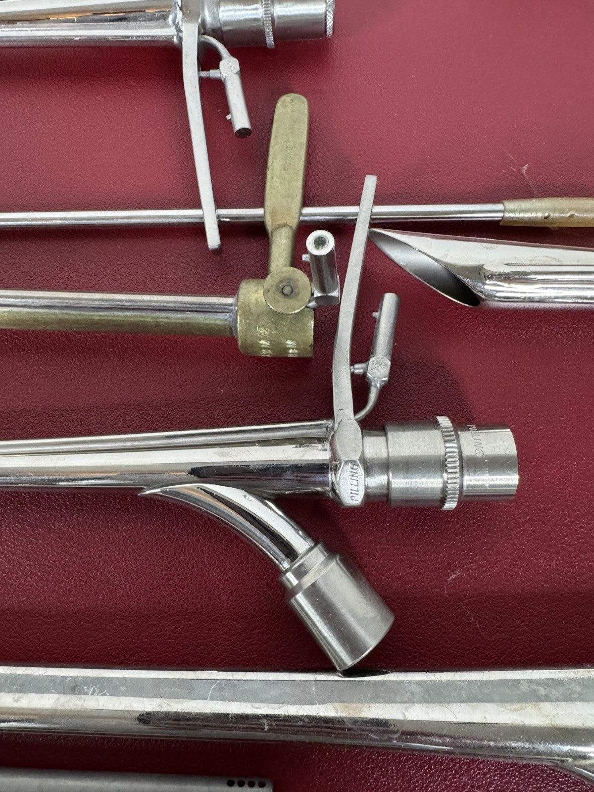 Vintage lot of ENT Surgical Instruments Storz Miltex Mueller Pilling Medavent