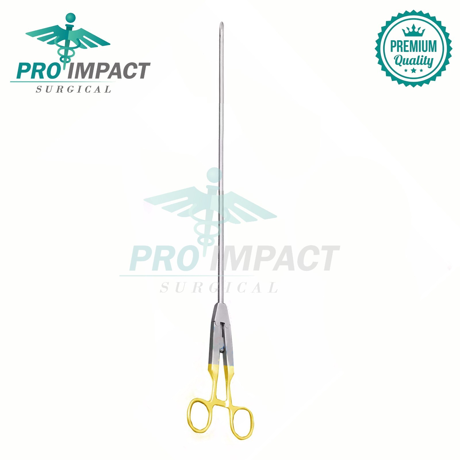 T/C Needle Holder O Type Forceps Laparo Curved Tip Surgical Instruments