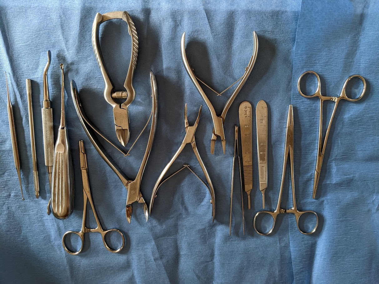 14 Ortho Surgical Small Bone Toenail Instruments Chimed Pakistan