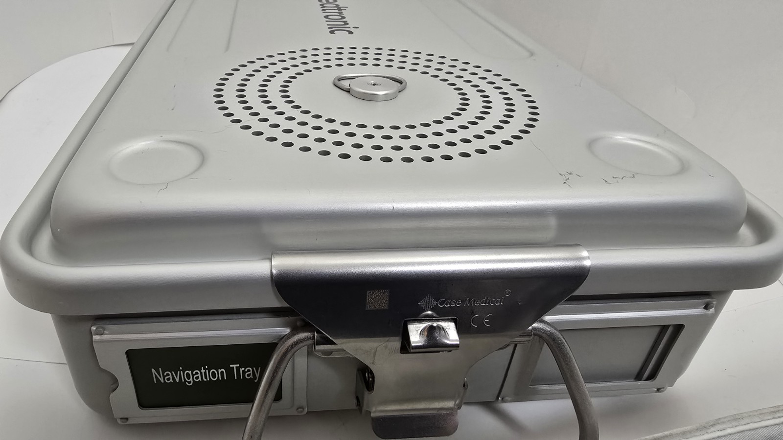 Medtronic 9733771 23″x12″X4″ Sterilization Case & Lid Stealth Station NO basket
