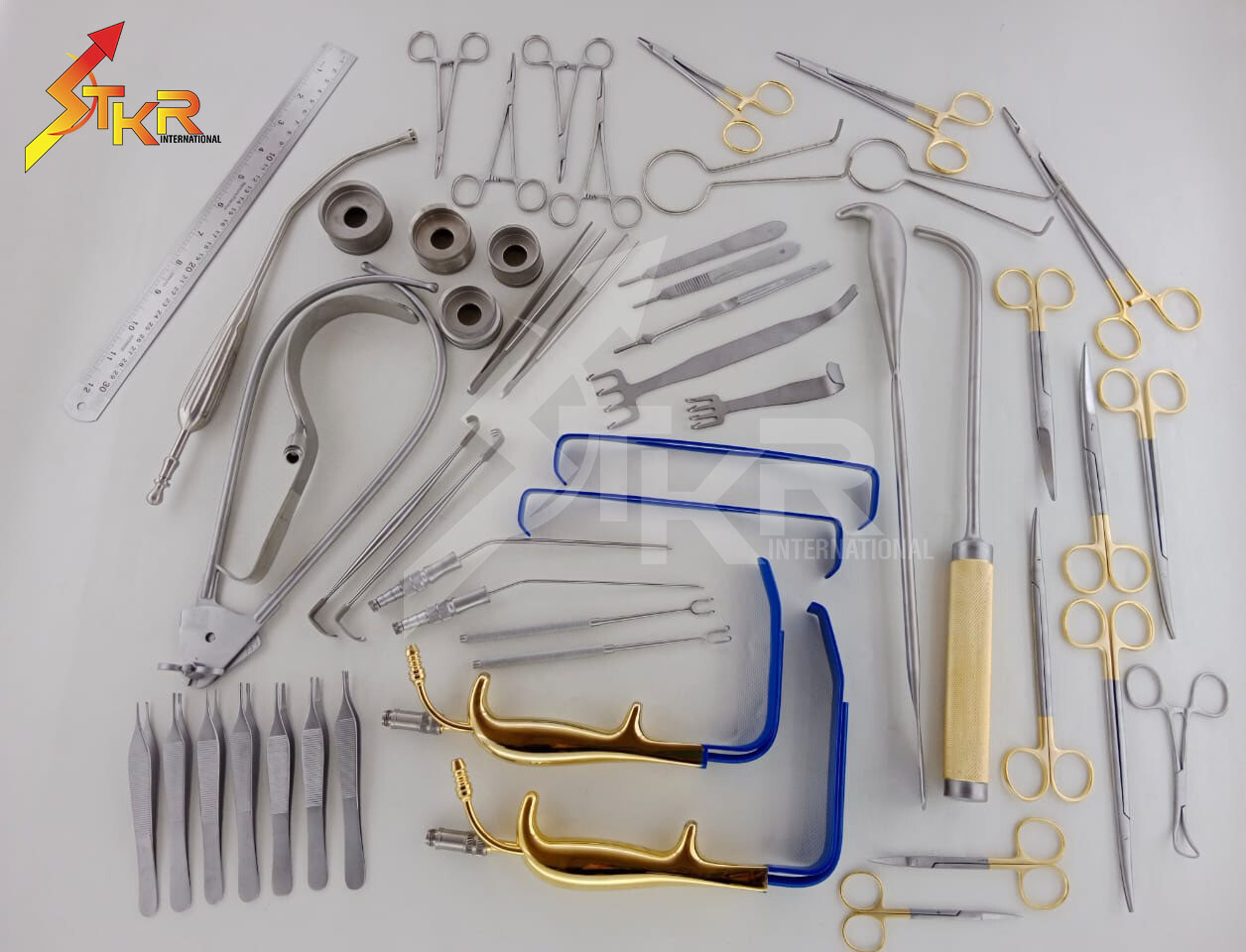 Breast Augmentation Surgery Set Of 45 Pcs Instruments Germen Best Quailty Set CE