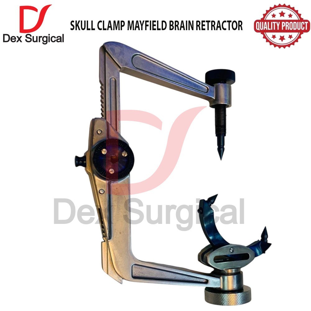 Skull Clamp Mayfield Brain Retractor System Mayfield Retractor System silver