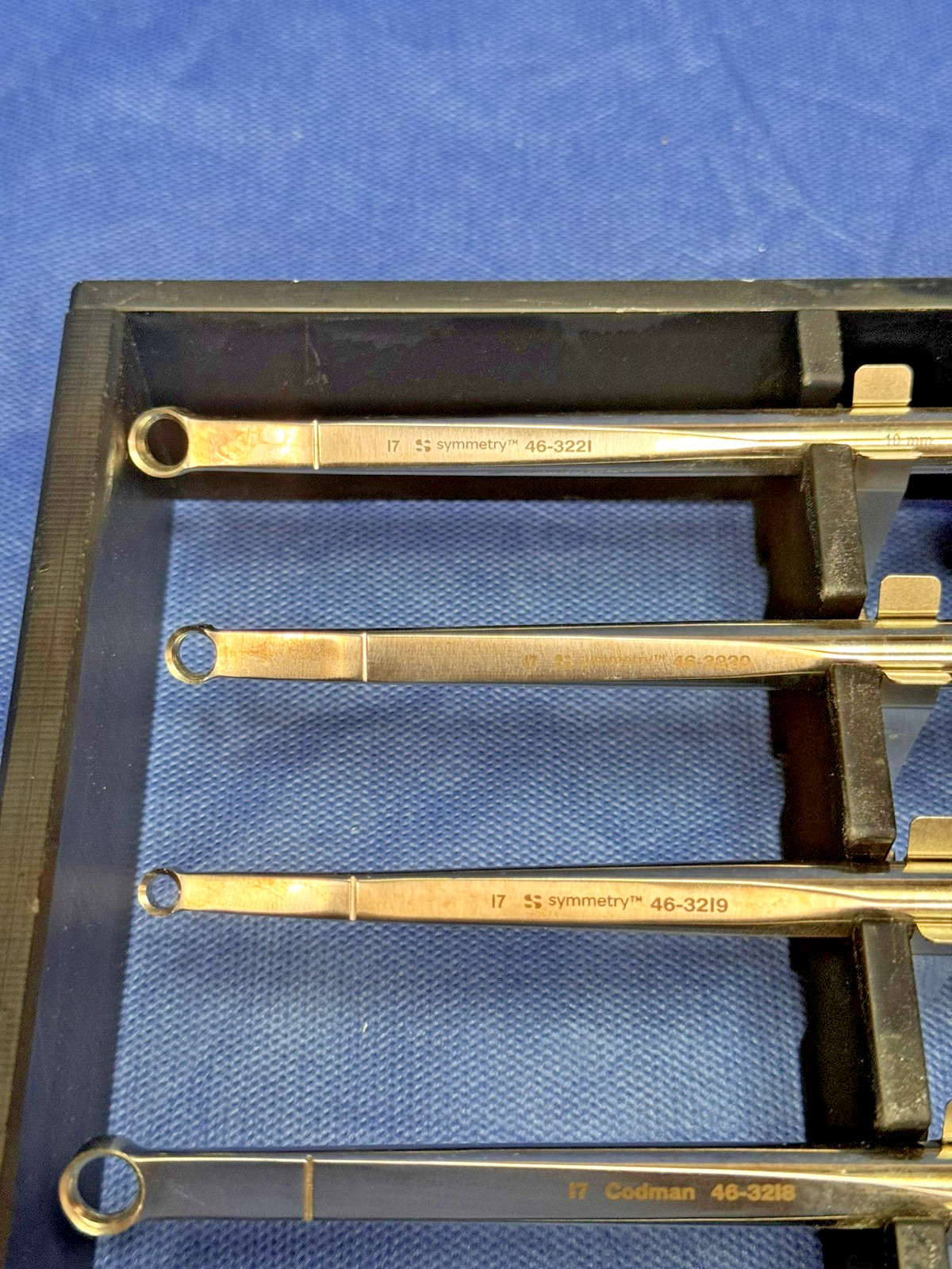✅Symmetry Surgical /Codman KARLIN XL Magnum Ring Curettes Set