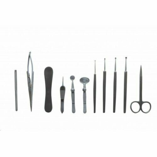 Chalazion Eye Surgery Instrument Kit Set 11PCS Ophthalmic Cataract German Stai