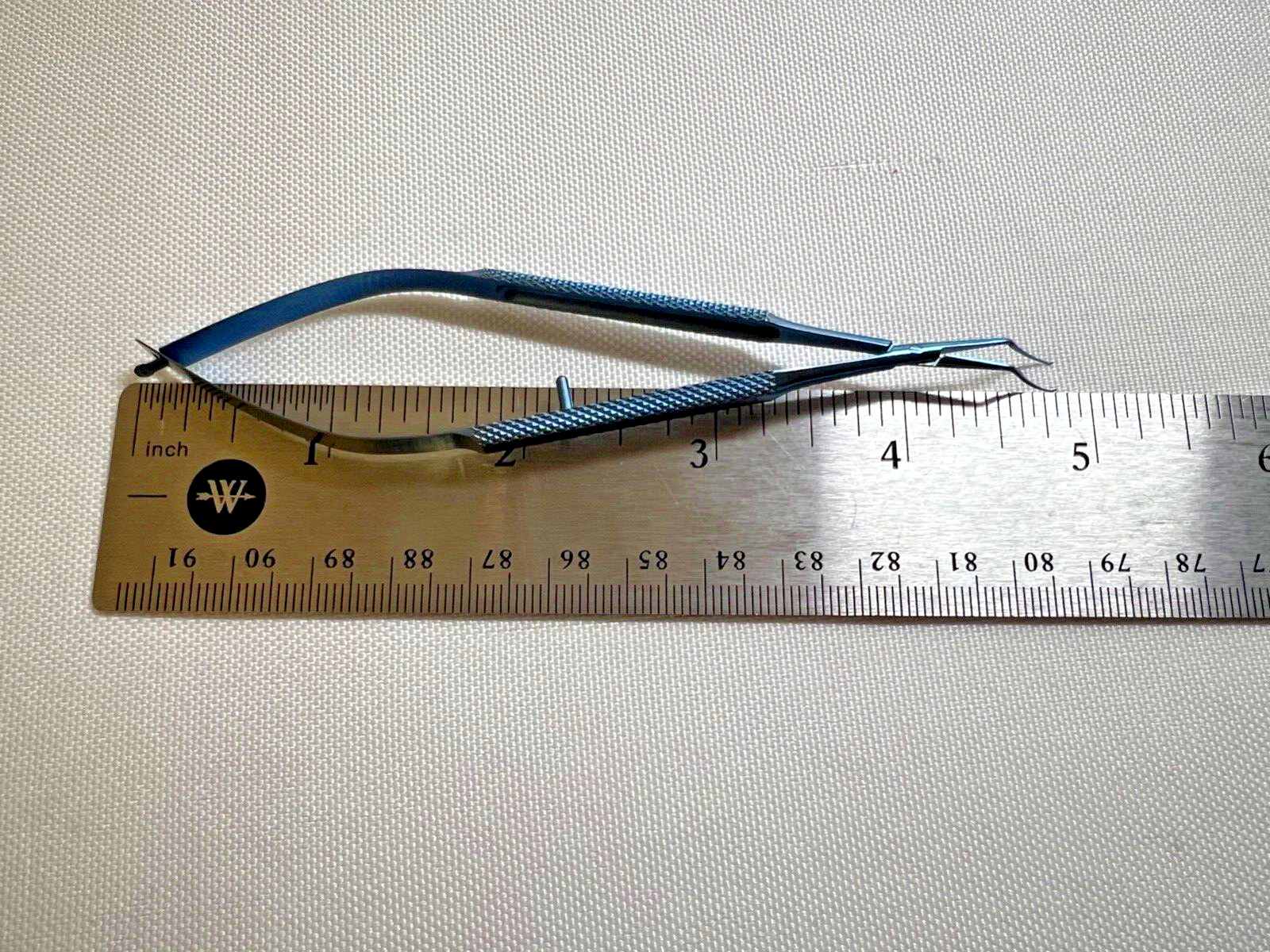 Utrata Accutome AF0308C Titanium Ophthalmic Capsulorhexis Forceps