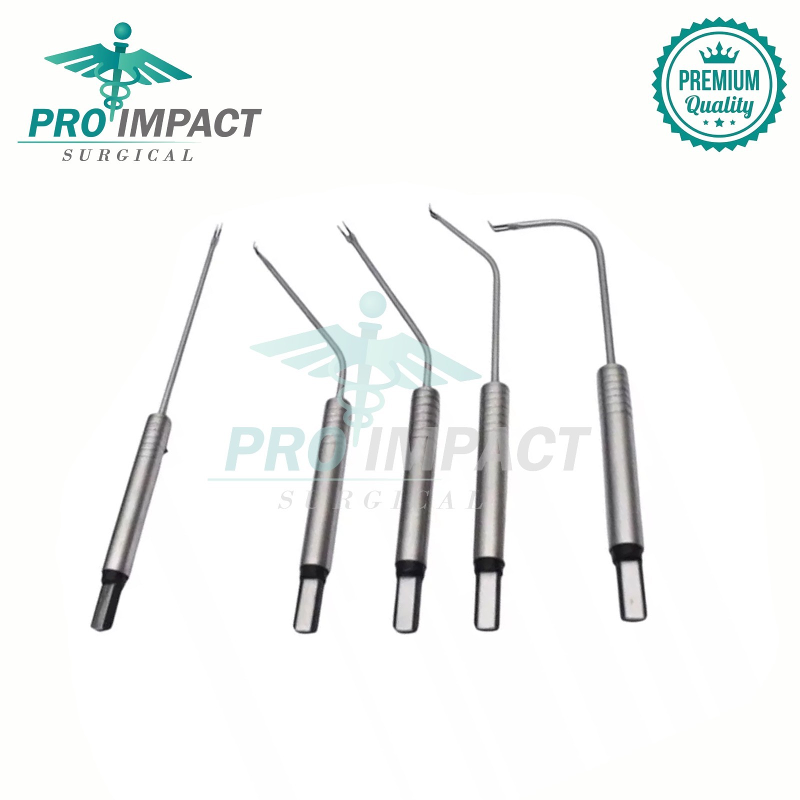 Bipolar Electrodes Set Electro Surgical ENT instruments High Quality