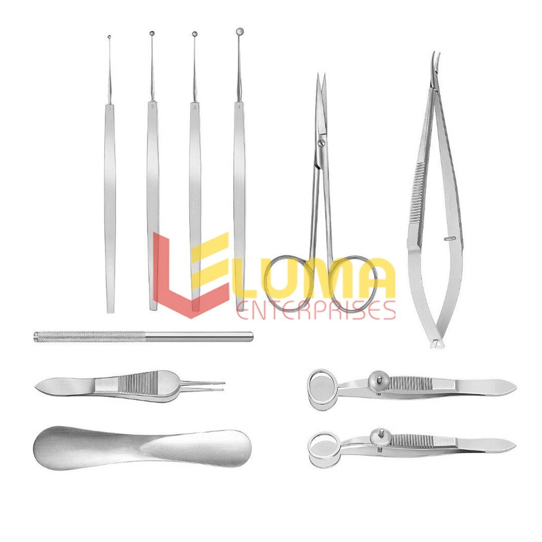 Chalazion Surgery Instruments Set 11 PCs Ophthalmic Surgical Instruments