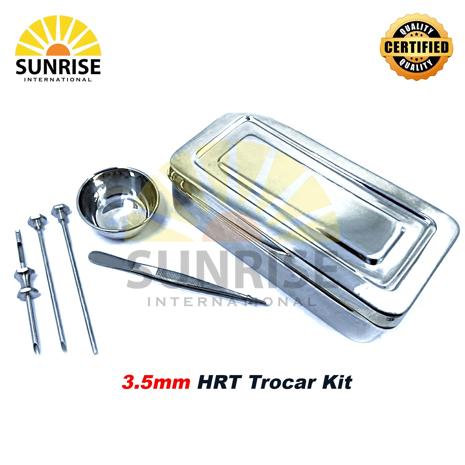 HRT Trocar 3.5mm Hormone Replacement Pellet Insertion Kit