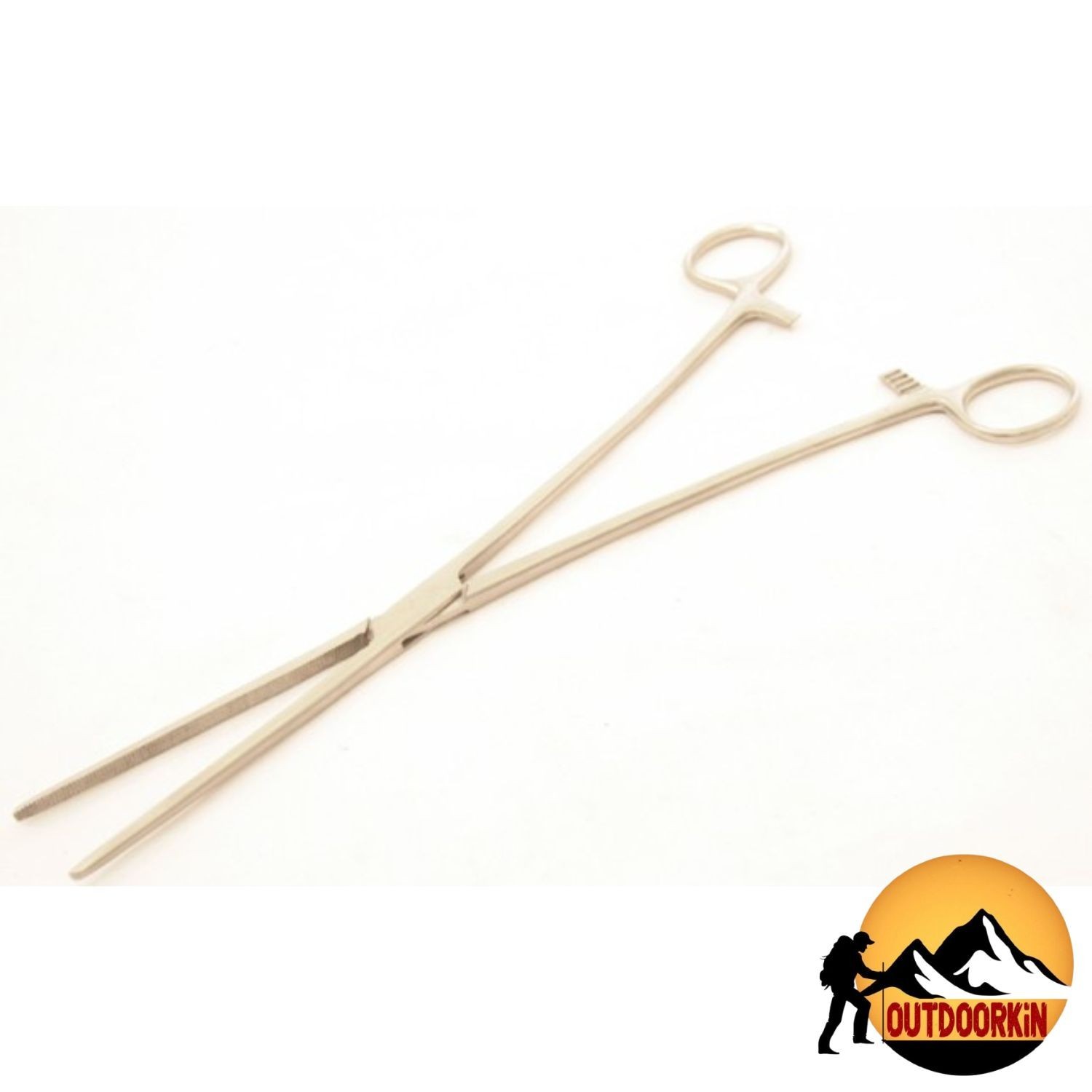 New 12″Straight Hemostat Forceps Locking Clamps – Stainless Steel