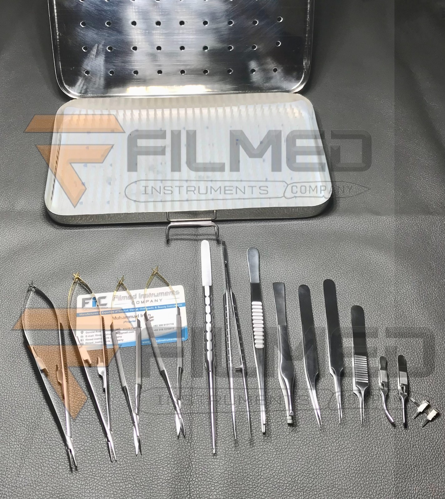 Micro Surgery Instruments Set | Hand Vascular Surgery Instruments Set By Filmed