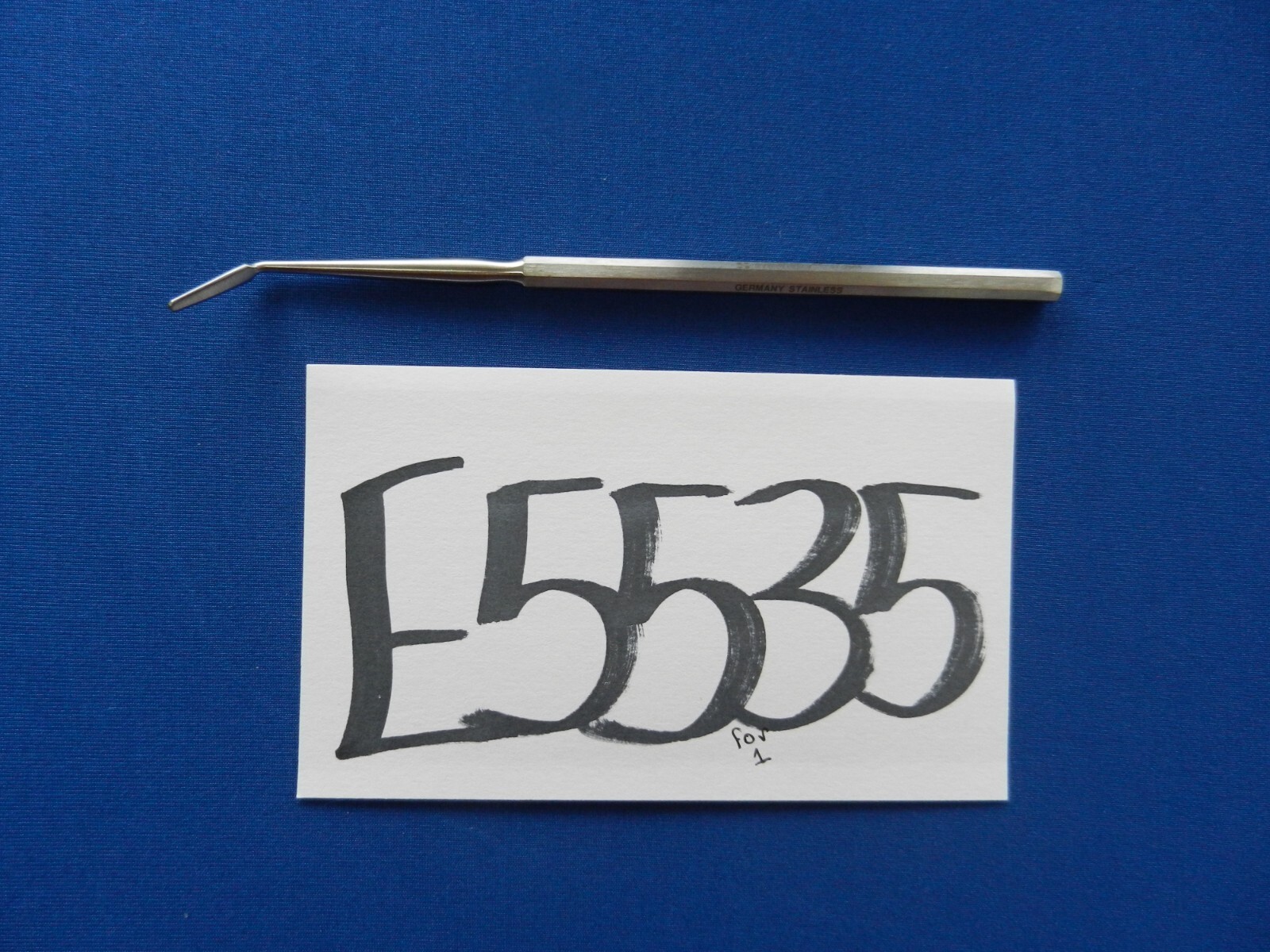 E5535 Symmetry 57-3505 Frazier 2.0/3.0mm Wide Dura Spatula 6″ Overall Length