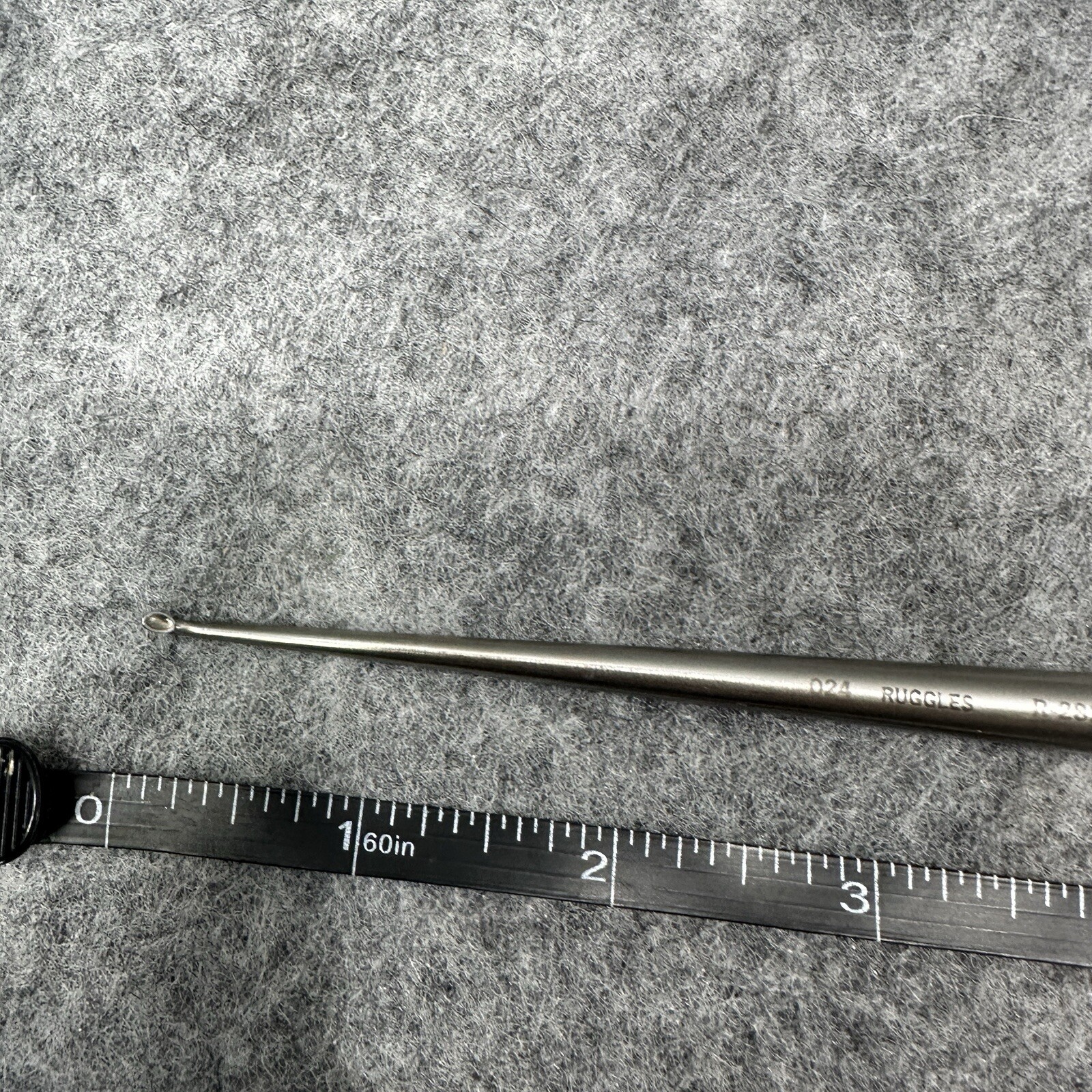 Ruggles Integra Neuro Fusion Angled Flatback Curette 23cm R2821 Size 4 Spinal