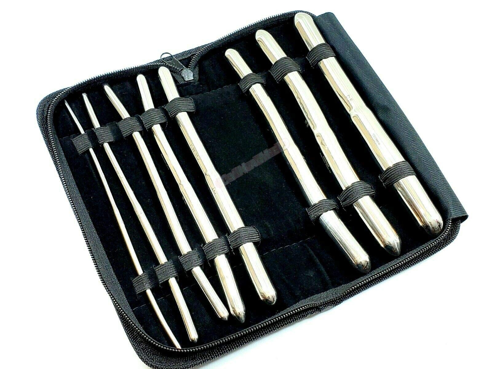 Premium German Set of 8 Hegar Dilator Sounds 7.5″ Double Ended…