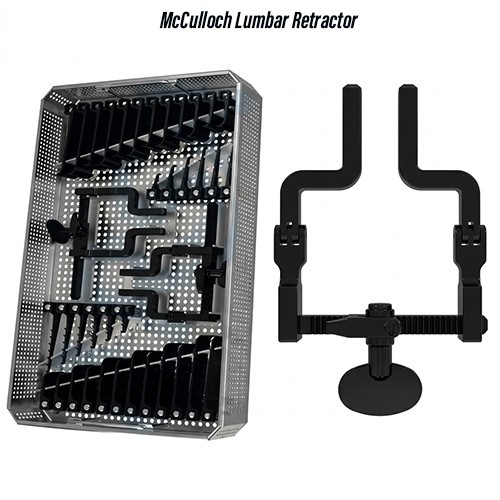 McCulloch Lumbar Retractor Micro Discectomy Orthopedic Spine Tools Set of 38 Pcs