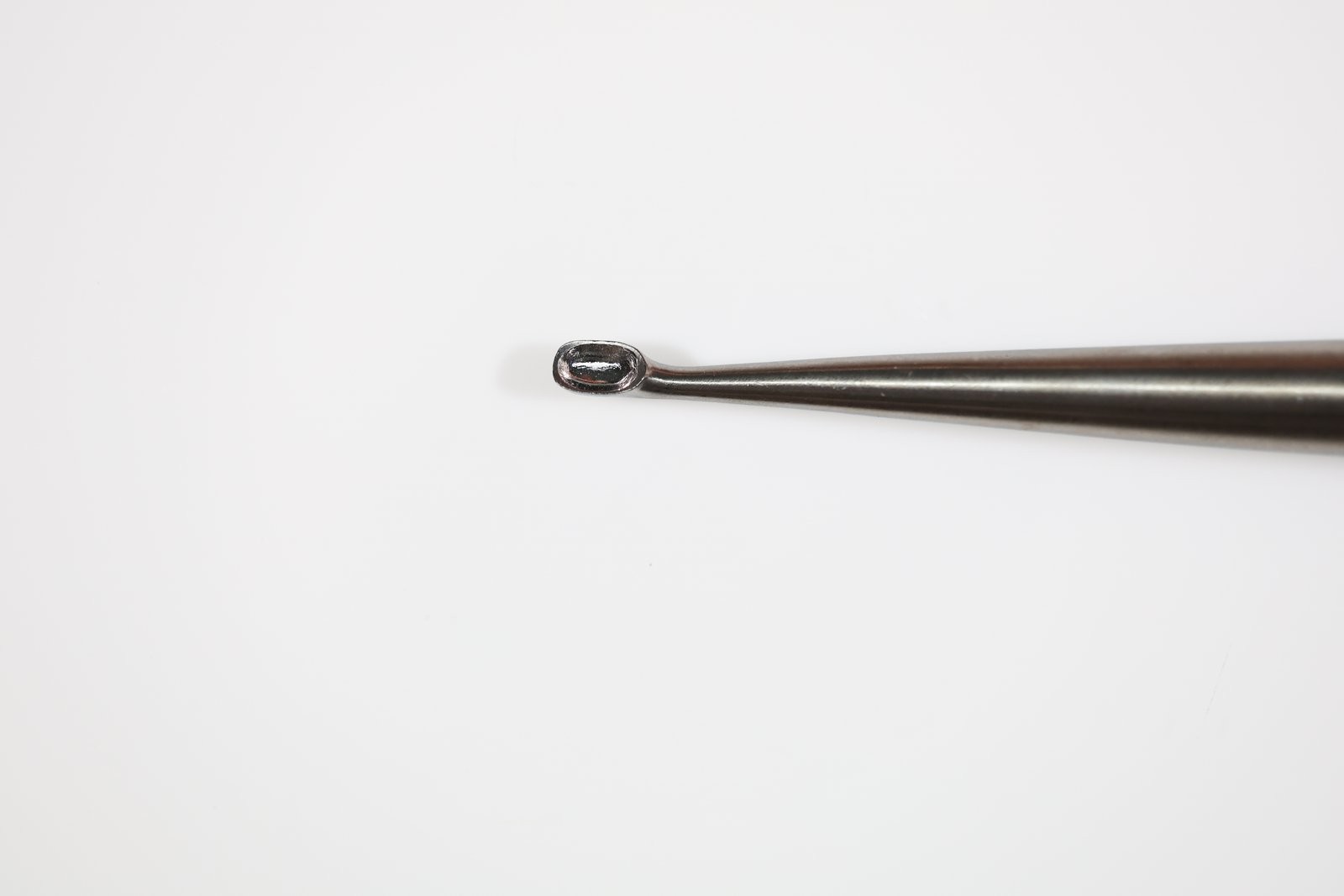 KMedic KM46-519 Brun Curette, Straight, Size 1, 4mm x 7mm Cup, 6-3/4in