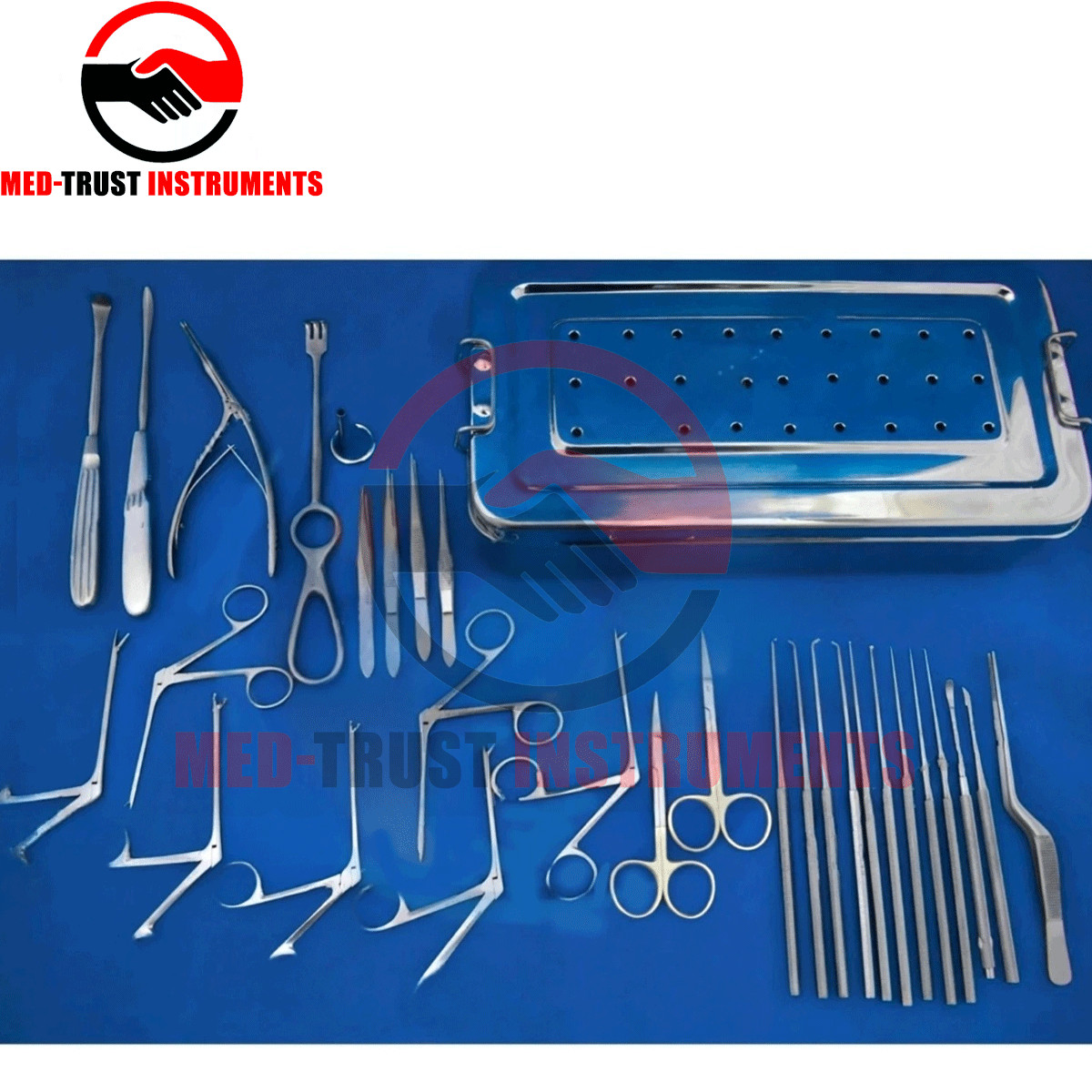 Tympanoplasty Instrument Set – 30 Pcs ENT Micro Ear Surgery A+ German Quality
