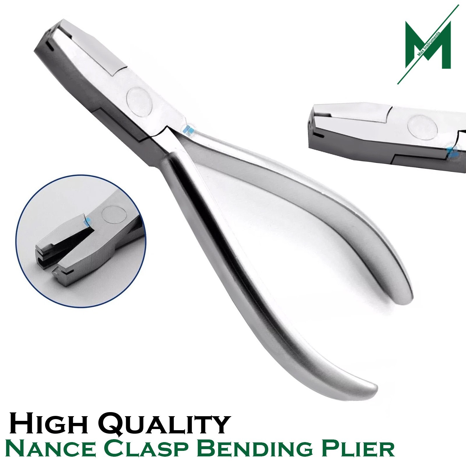Dental Loop Forming Nance Clasp Wire Bending Plier Adjusting Orthodontic Clinic