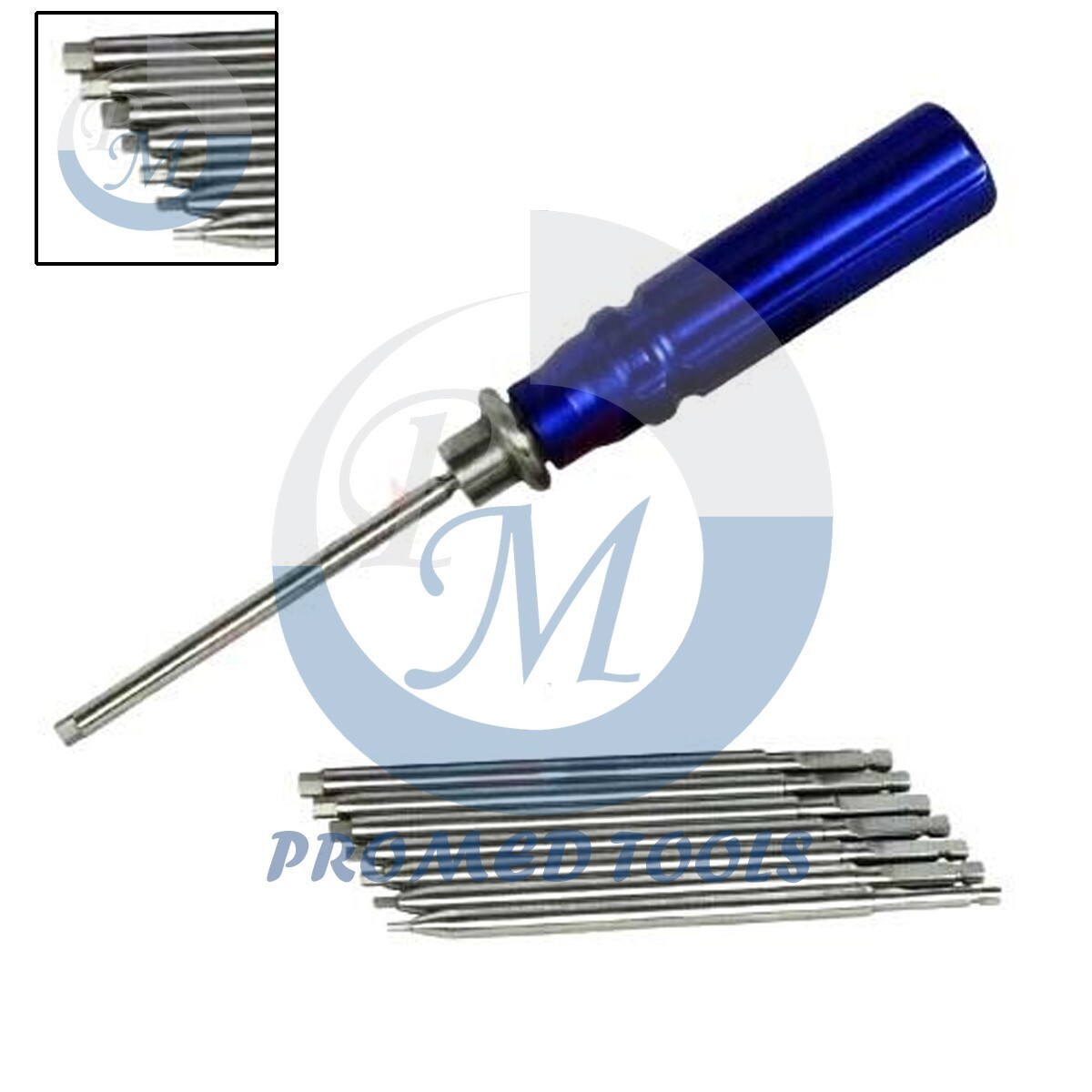 Orthopedic Bone Screwdriver Set With Quick Coupling Handle Surgical Instruments
