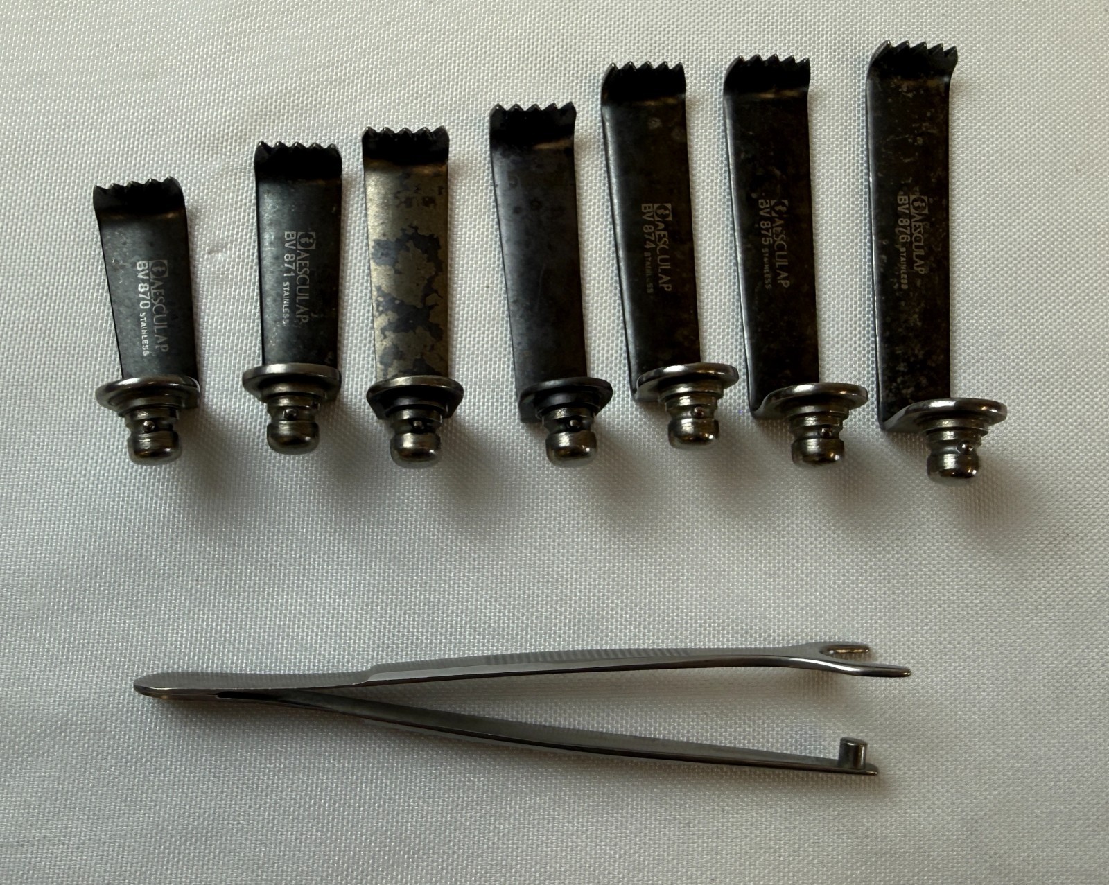 Aesculap Caspar Lumbar Microdisectomy Retractor Set w/ Case