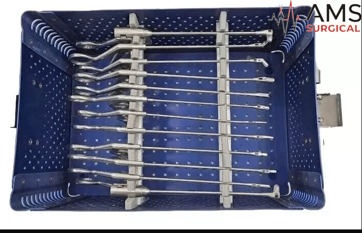 Arthroscopy Forceps Set with sterilization aluminum With Box Best Quality