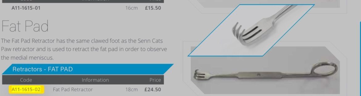 surgical retrector set lot of 10 pcs
