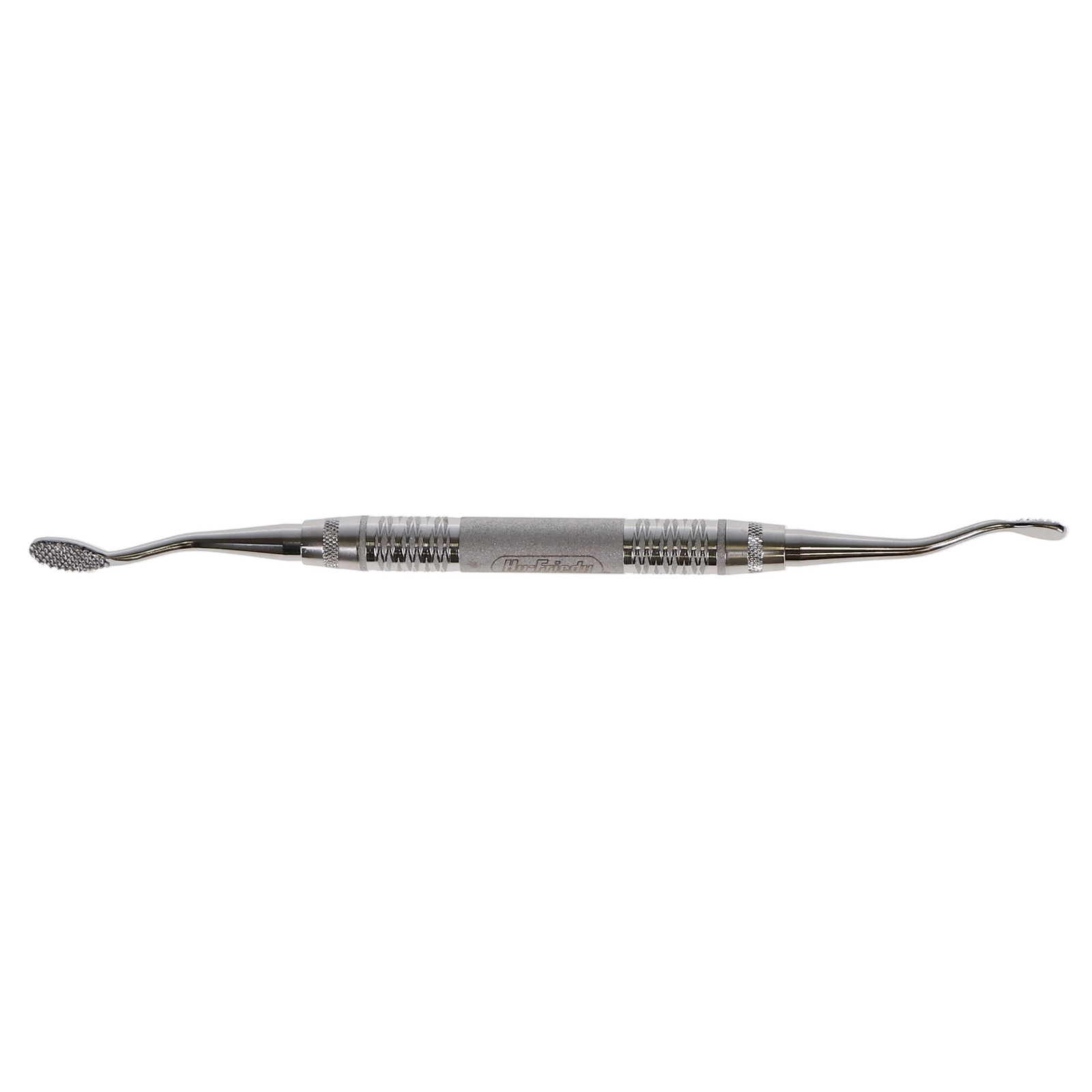 Hu-Friedy BF1X6 Double End Miller-Colburn Bone File 1X #6 Satin Steel Handle