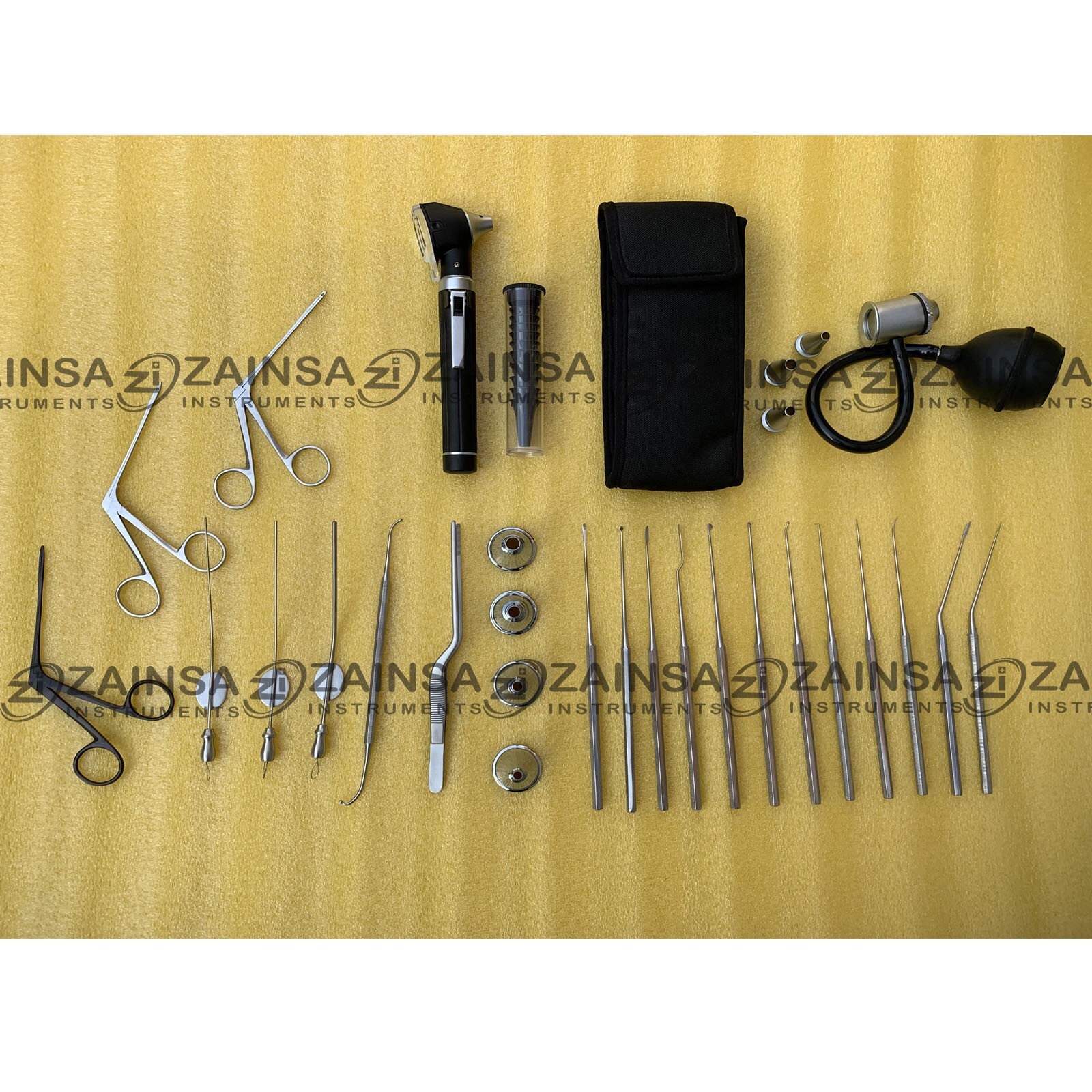 Ent Instrument Set, Micro Shea, Ear Forceps, Mini Otoscope, Surgical Instruments