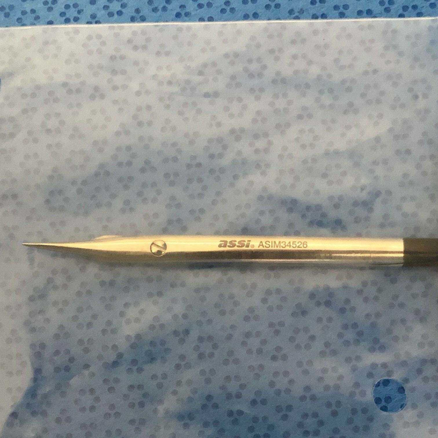ASSI ASIM34526 Slightly Curved Gradle SuperCut Scissors w/ Sharp Points