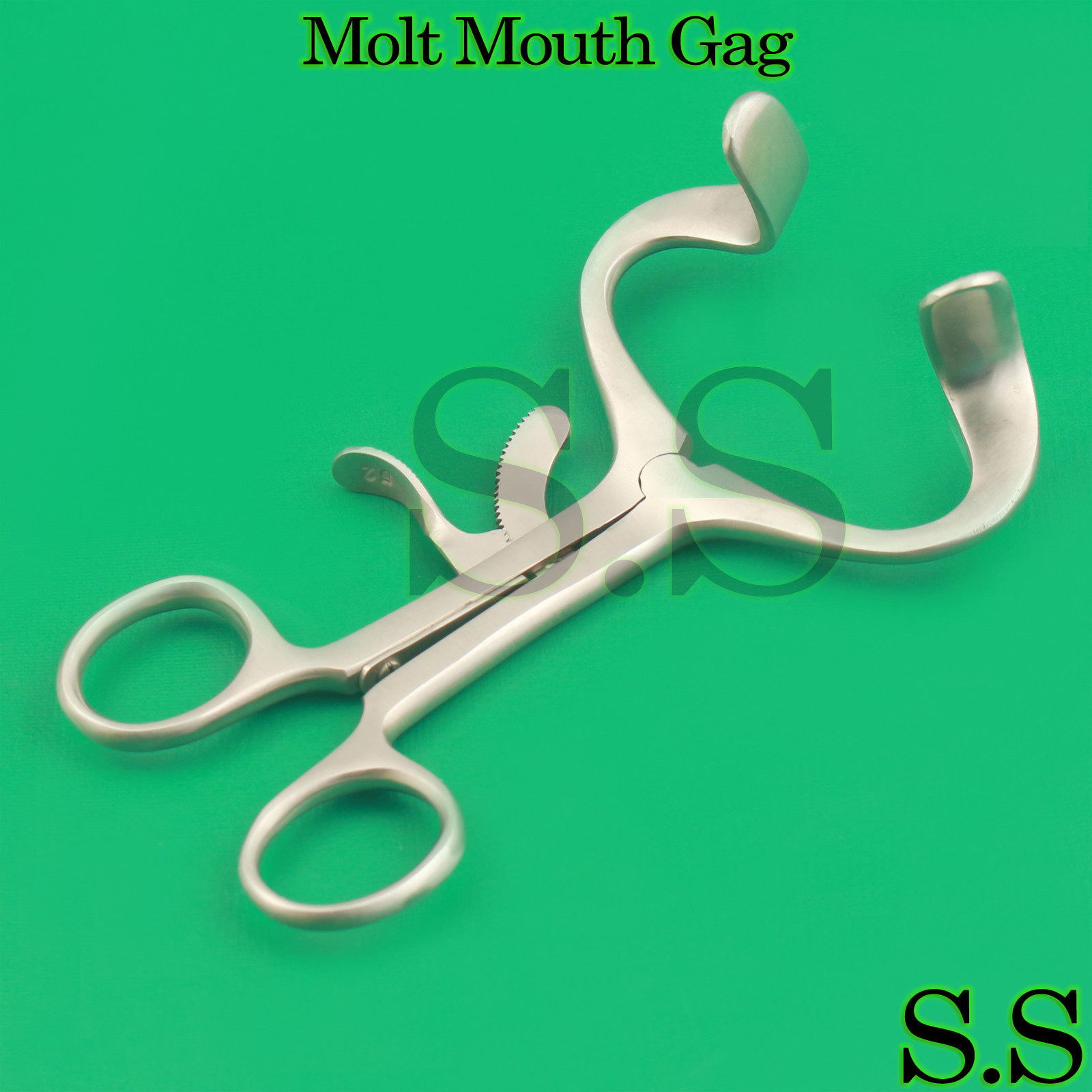 Dental Mouth Gag 5.5″ Surgical Mouth Opener Molt Stainless Steel Instruments