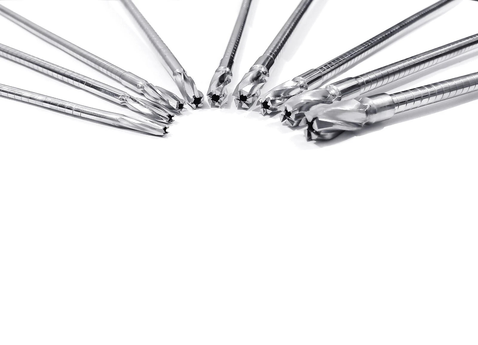 Orthopedic cannulated Flexible reamer 8 mm to 12 mm (Set of 5 pcs) ss surgical