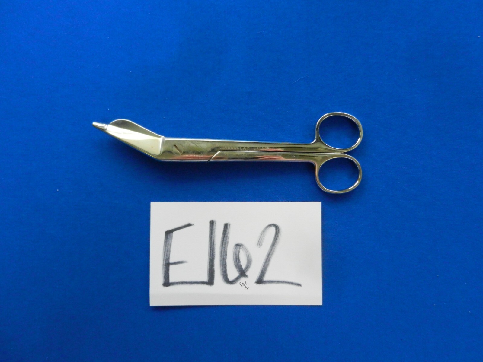 E162 Aesculap Surgical Bandaging Scissors 20cm Overall Length LX550R