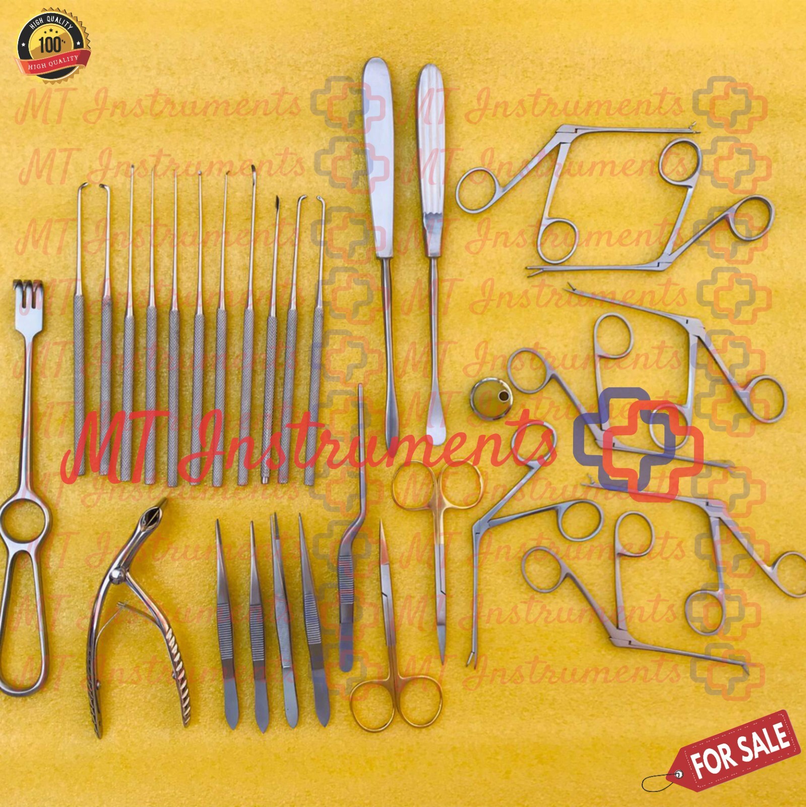 Tympanoplasty Instruments Set of 30 Pcs German Stainless Steel