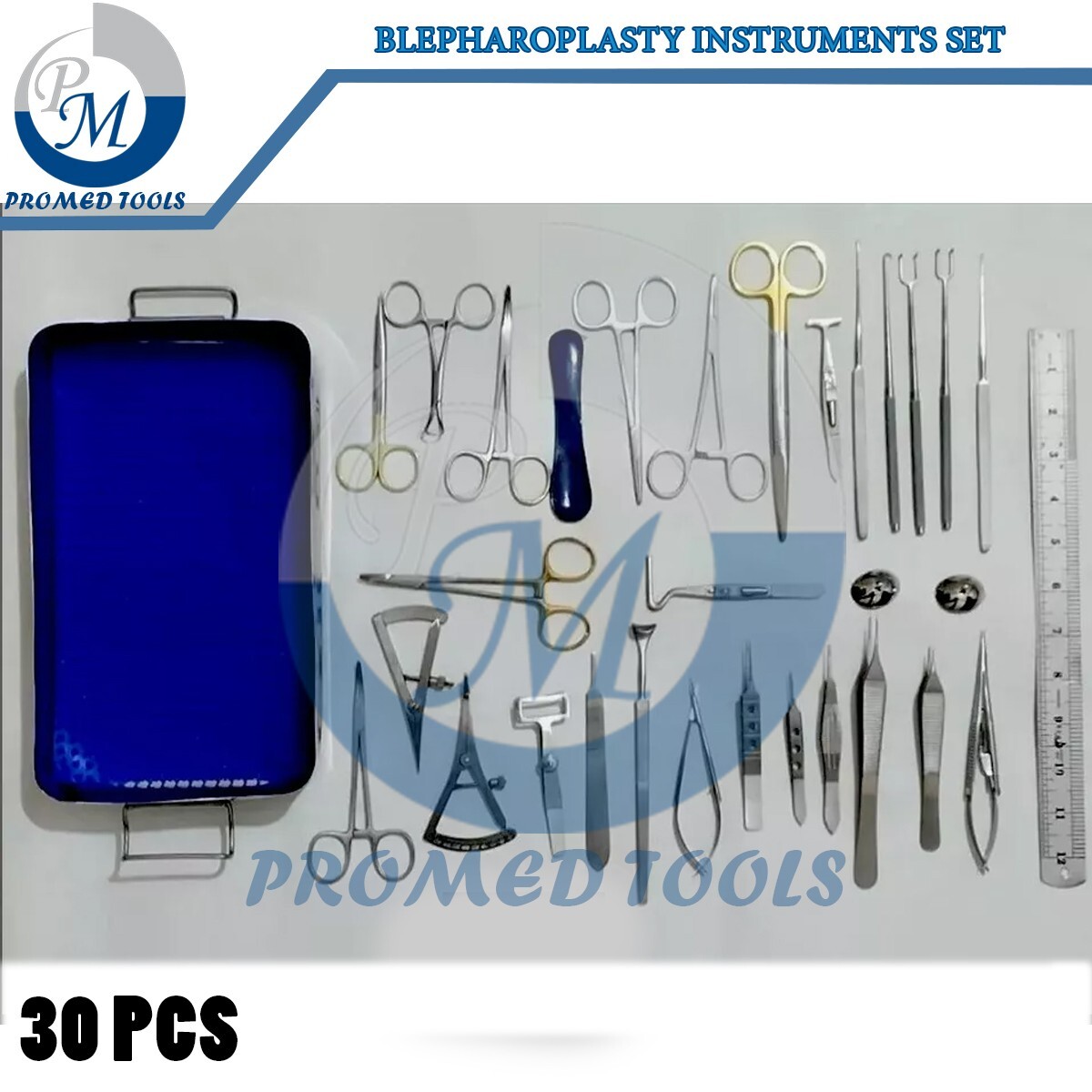 Blepharoplasty Instruments Set of 30 PCs Eye Surgery Set Plastic Surgery