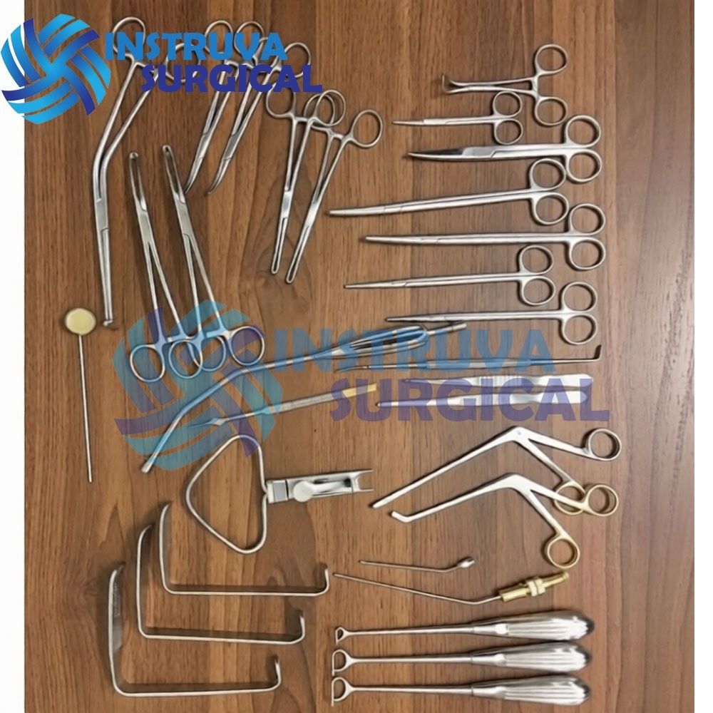 Tonsil & Adenoid Tray 30 Pcs Set Surgical Instruments High Quality