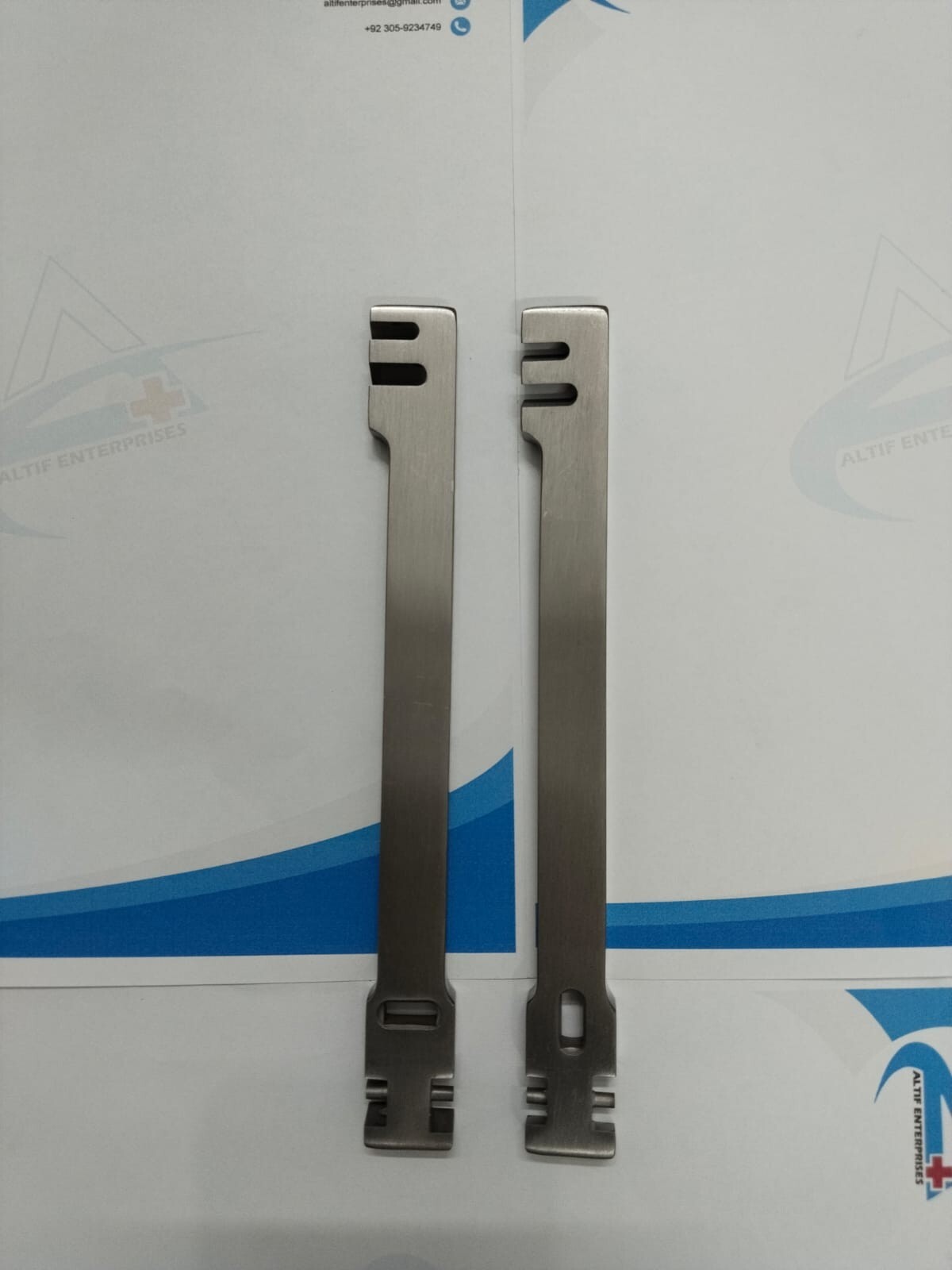 1 Pair Of Bone Plates Bender Orthopedic Veterinary Surgical Instruments OR Grade