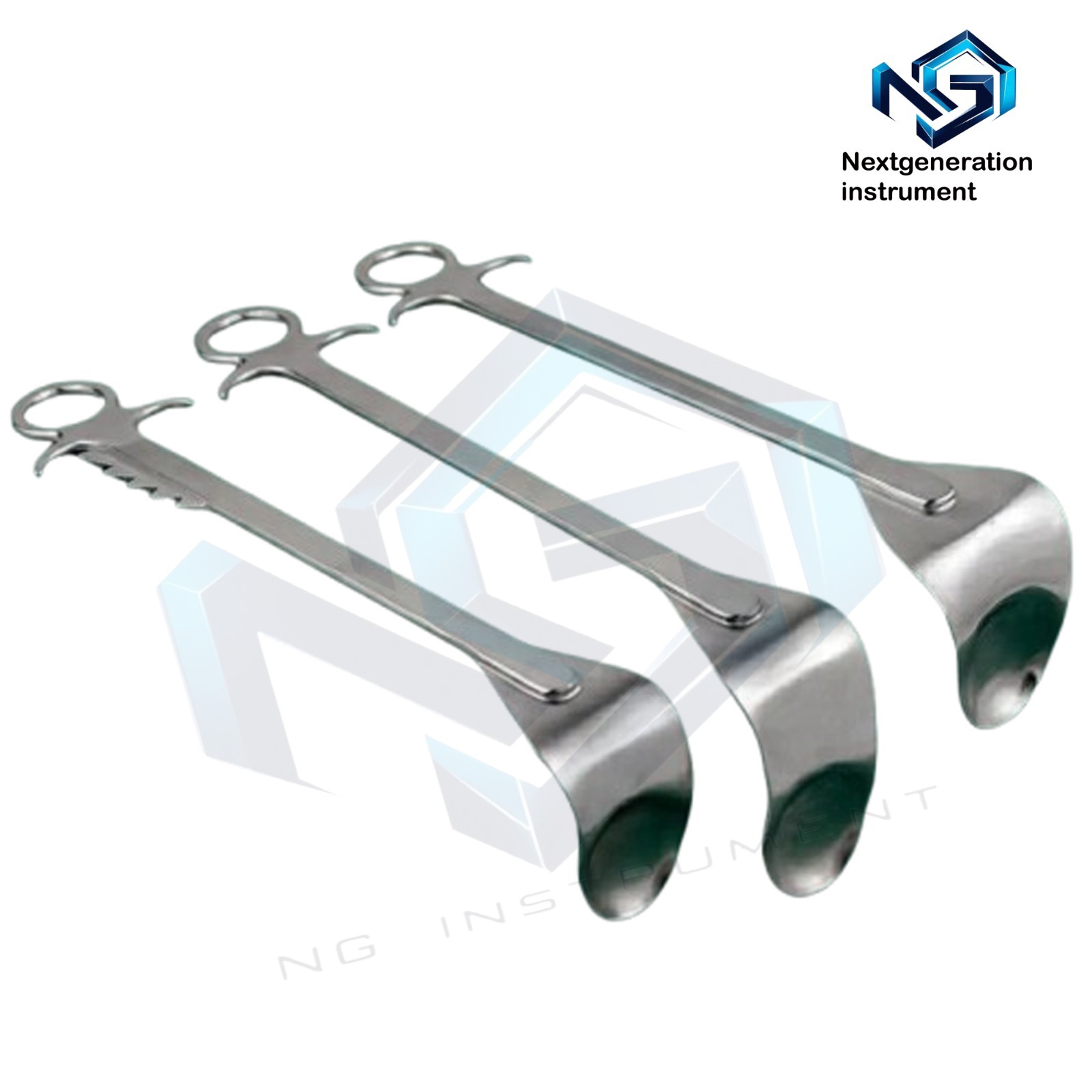 Browne Deltoid Retractor Set 45mm 55mm 3pc Orthopedic Surgical Instrument set