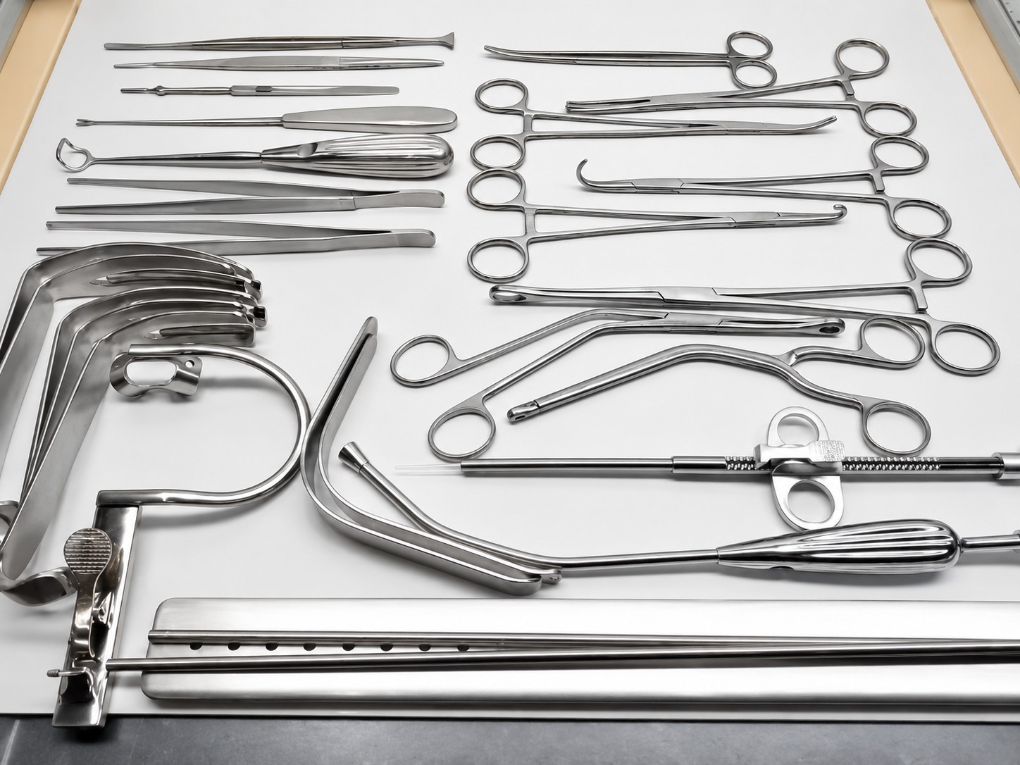 Premium Stainless Steel Gynecology Surgical Instrument Set Medical OR Tools Kit
