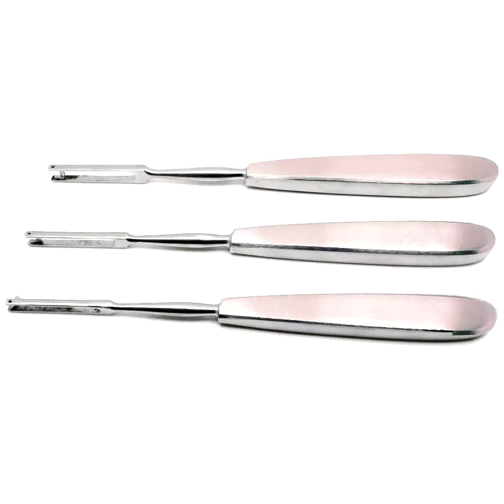 Ballenger Swivel Straight Knife Set of 3 Pieces Surgical Instruments