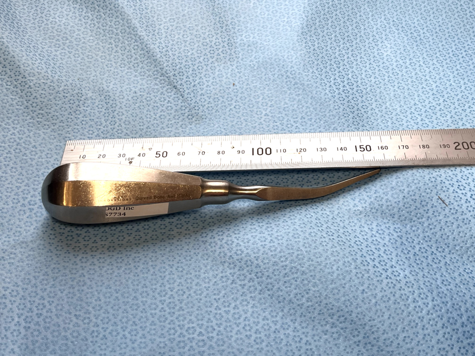Hand Innovations Orthopedic Curved Bone AWL(CBA) DRW-090 – S7734