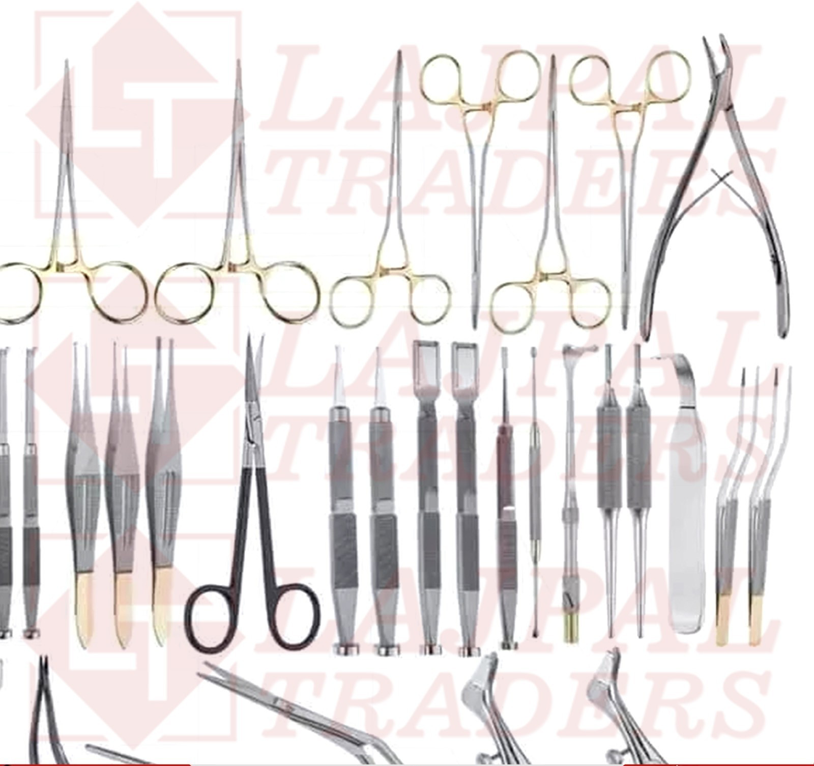 Tebbetts Rhinoplasty Instrument 40 Piece Set German Stainless Steel Good Quality