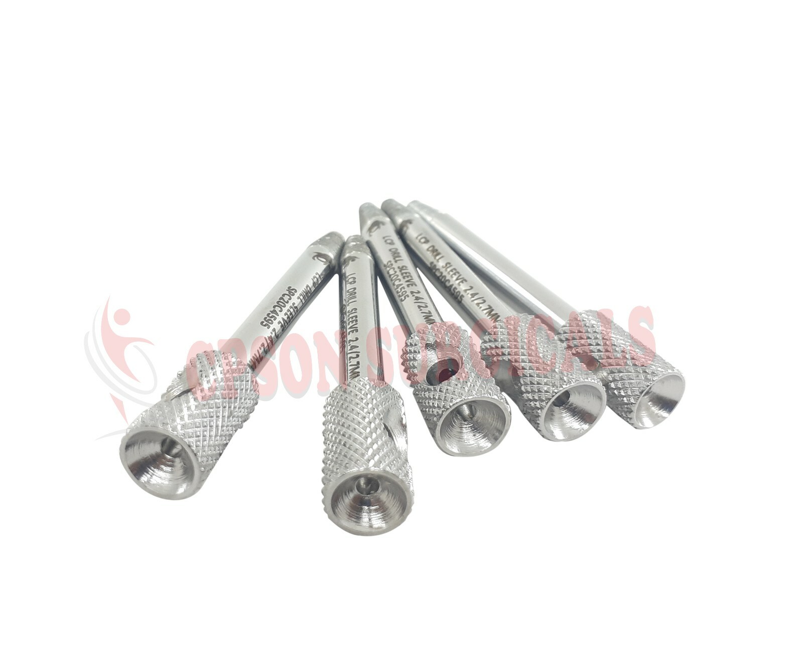 Veterinary Drill Sleeve 2.7mm -Lot of 5pcs Instruments Stainless Steel.
