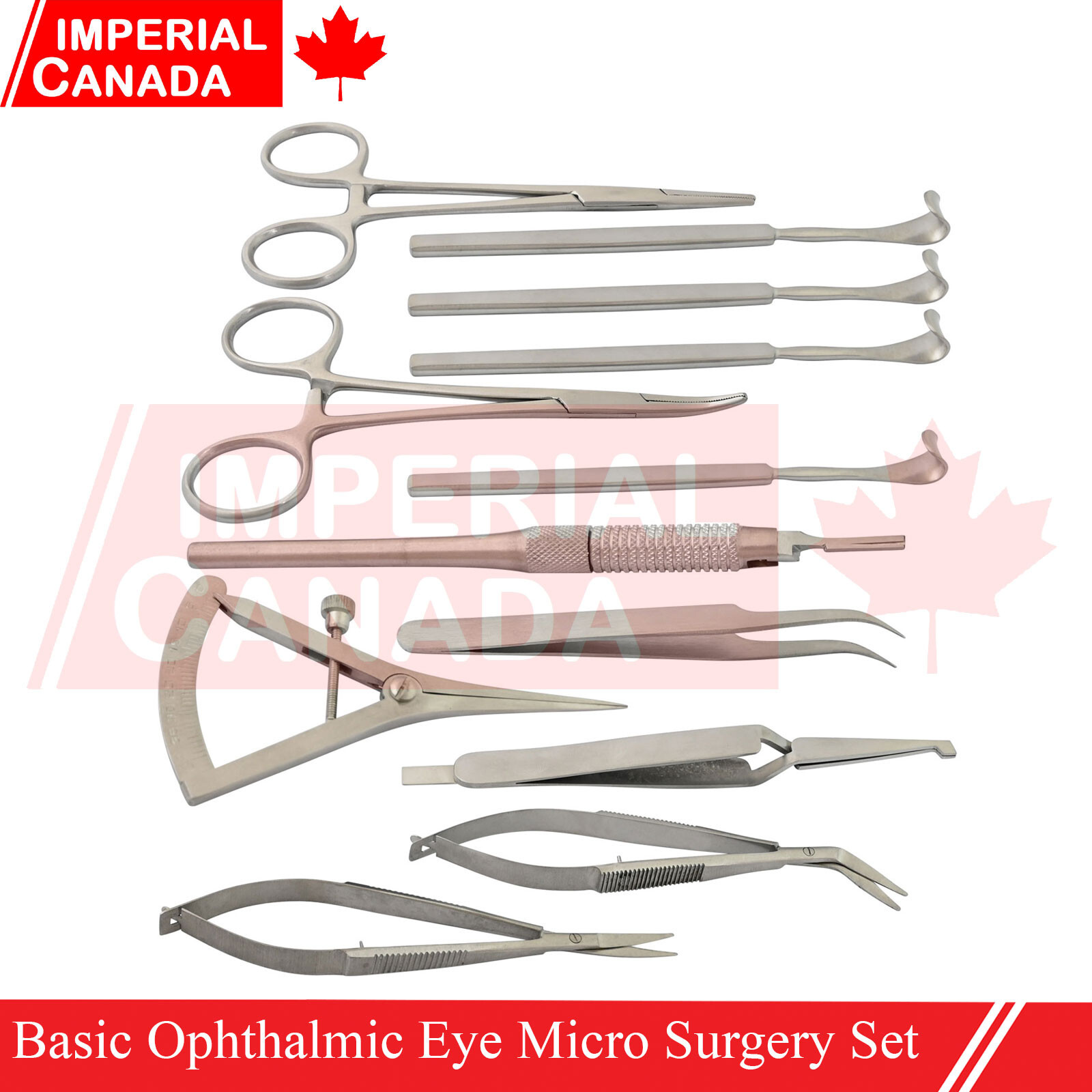BASIC OPHTHALMIC EYE MICRO SURGERY SURGICAL ORTHODONTIC INSTRUMENTS SET DS-2077