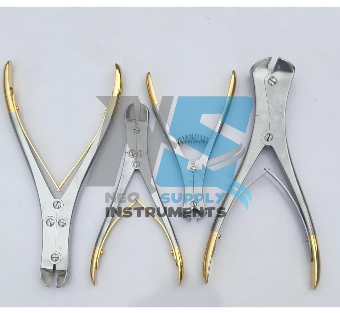T/C CNS Cannulated Pin & Kirschner Wire Cutter Orthopedic Instruments Set