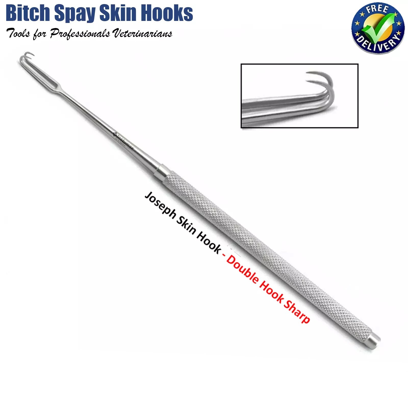 Veterinary Feline Spay Surgical Kit German Grade Instruments Neuter Pack Set