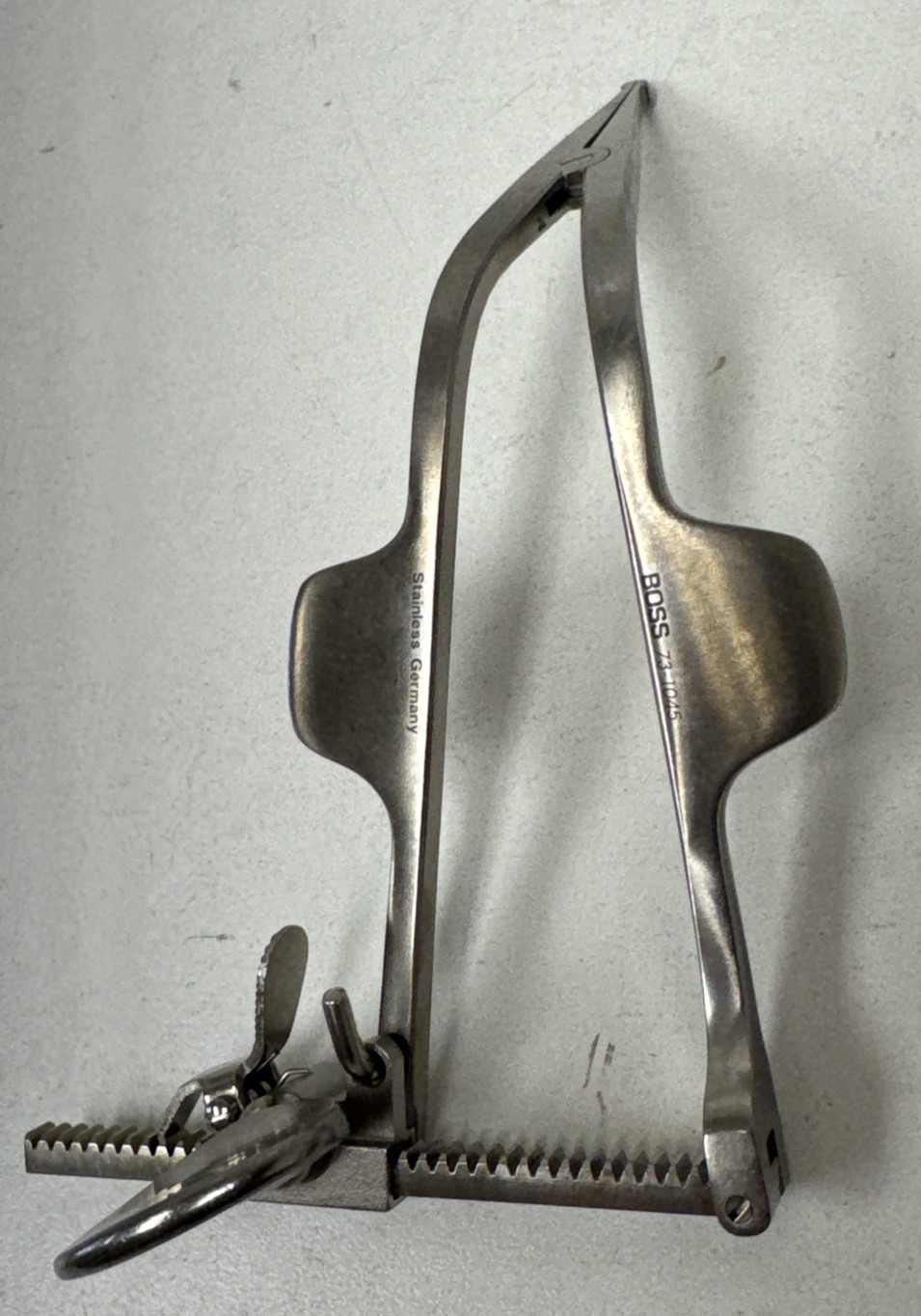 BOSS Lamina Spreader Ratchet Teeth, 1.9cm Opening 16cm Length Surgery