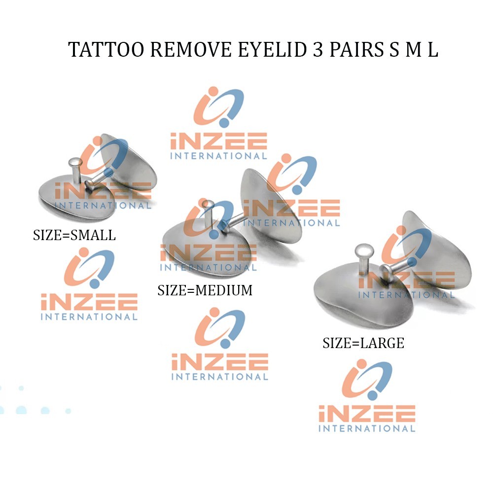 3 Pairs S M L Eye Shield Ocular Sclera Protection Laser Tattoo Remove Eyelid IZ