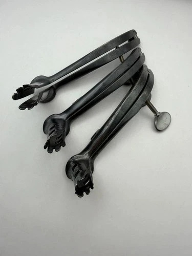Aesculap Caspar Speculum Set BV799 BV801R BV806R Spine Neurosurgery Retractor